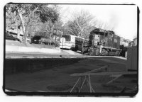 the train courses through the east side of the UGA campus and unloads coal from cars one at a time